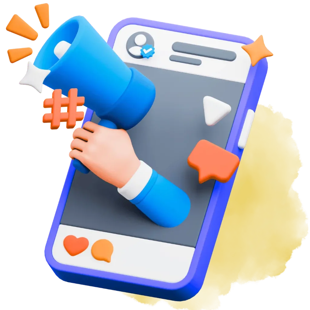 Símbolos de social marketing, agencia de marketing digital en Madrid.